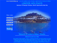 Tablet Screenshot of lindosholidays.gr